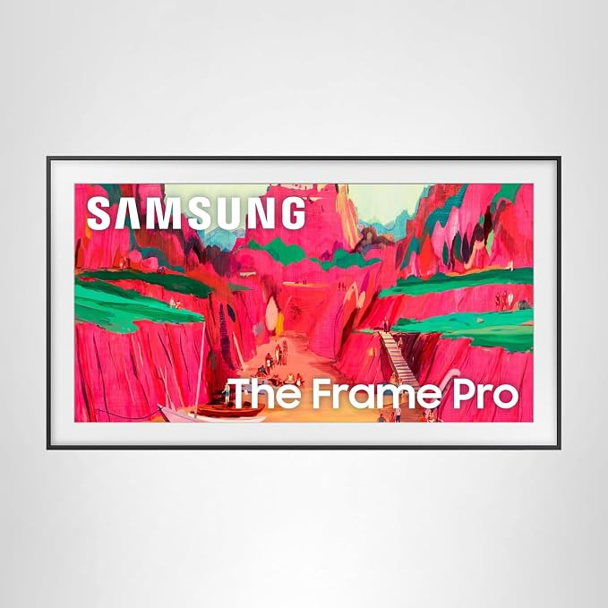Samsung 65-Inch Class The Frame LS03F 4K QLED Smart TV (2025 Model) Slim Fit Wall Mount, Modern F... | Amazon (US)