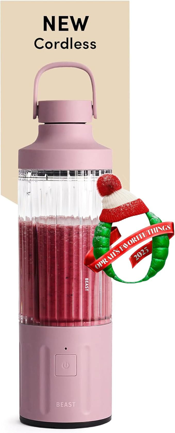 Beast GO Cordless, Premium Portable Blender for Shakes & Smoothies, 22oz Blending Vessel, Blends ... | Amazon (US)