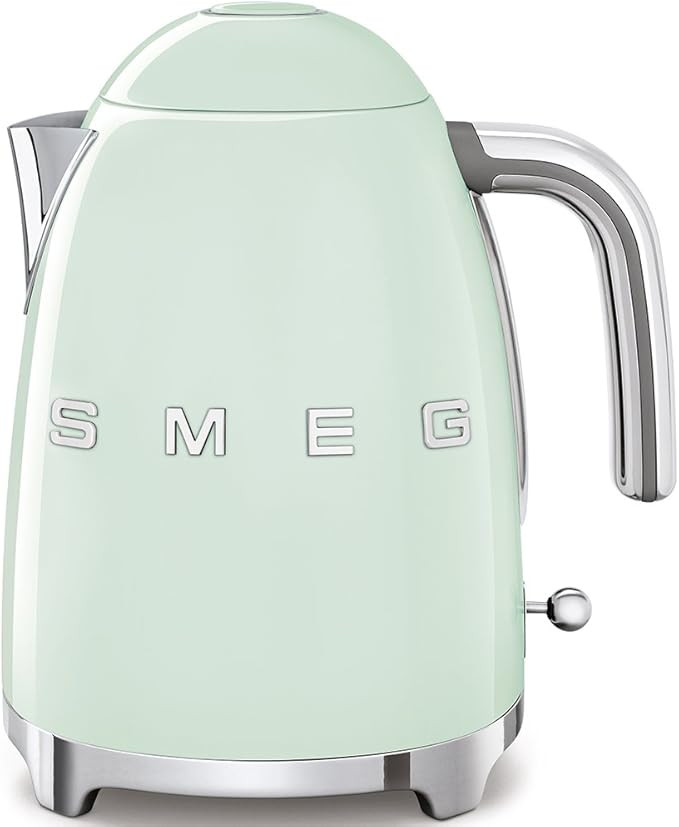 SMEG 50's Retro Style Electric Water Kettle with Automatic Shutoff, Removable Base, and Water Ind... | Amazon (US)