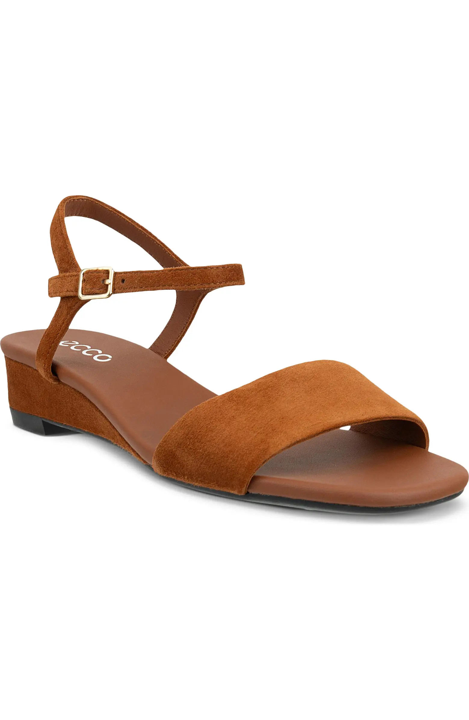 ECCO Astrid Ankle Strap Wedge Sandal (Women) | Nordstrom | Nordstrom