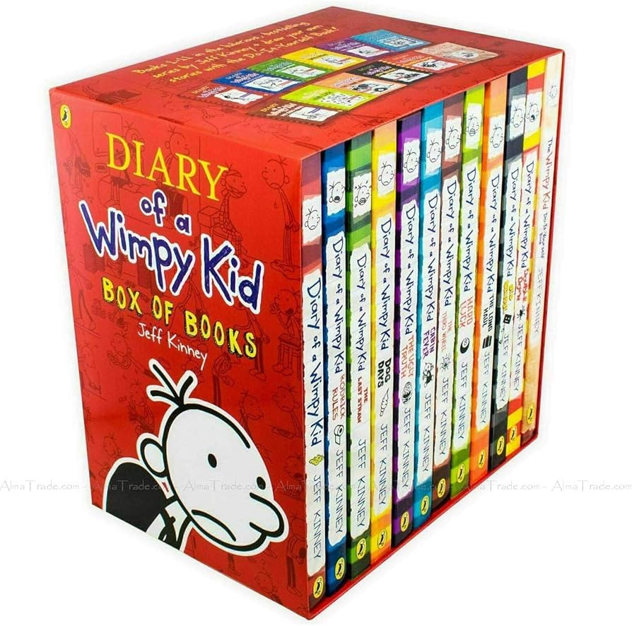 Diary of a Wimpy Kid 12 Books Complete Collection Set New(Diary Of a Wimpy Kid,Rodrick Rules,The ... | Amazon (US)
