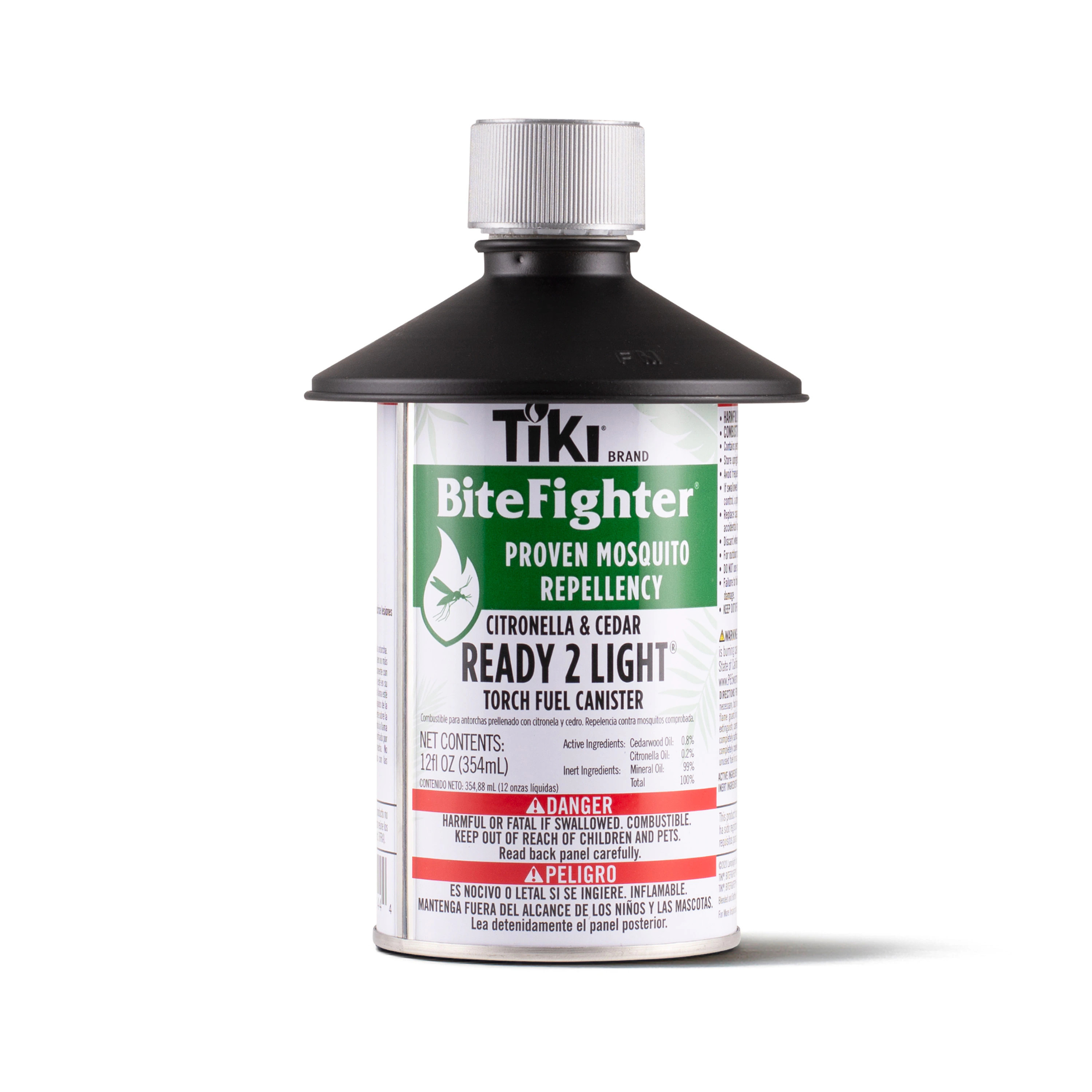 TIKI 12 -oz White Label Metal Citronella Torch fuel one_size | 1221044 | Lowe's