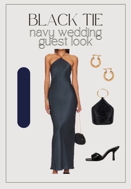 BLACK TIE WEDDING GUEST LOOK: NAVY
—
Fall wedding, winter wedding, lookbook, , inspo, maxi dress, midi, metallic , black, gold, silver, shoes, heels, pumps, clutch, drop earrings, wedding guest, bridesmaid, revolve, revolve dress,
, neutral , navy 

#LTKHoliday #LTKparties #LTKwedding