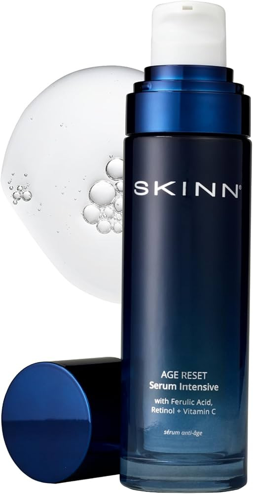 SKINN Deep Wrinkle Facial Serum, Intensive Age Reset - Anti Wrinkle Repair Skincare for Face - Hy... | Amazon (US)