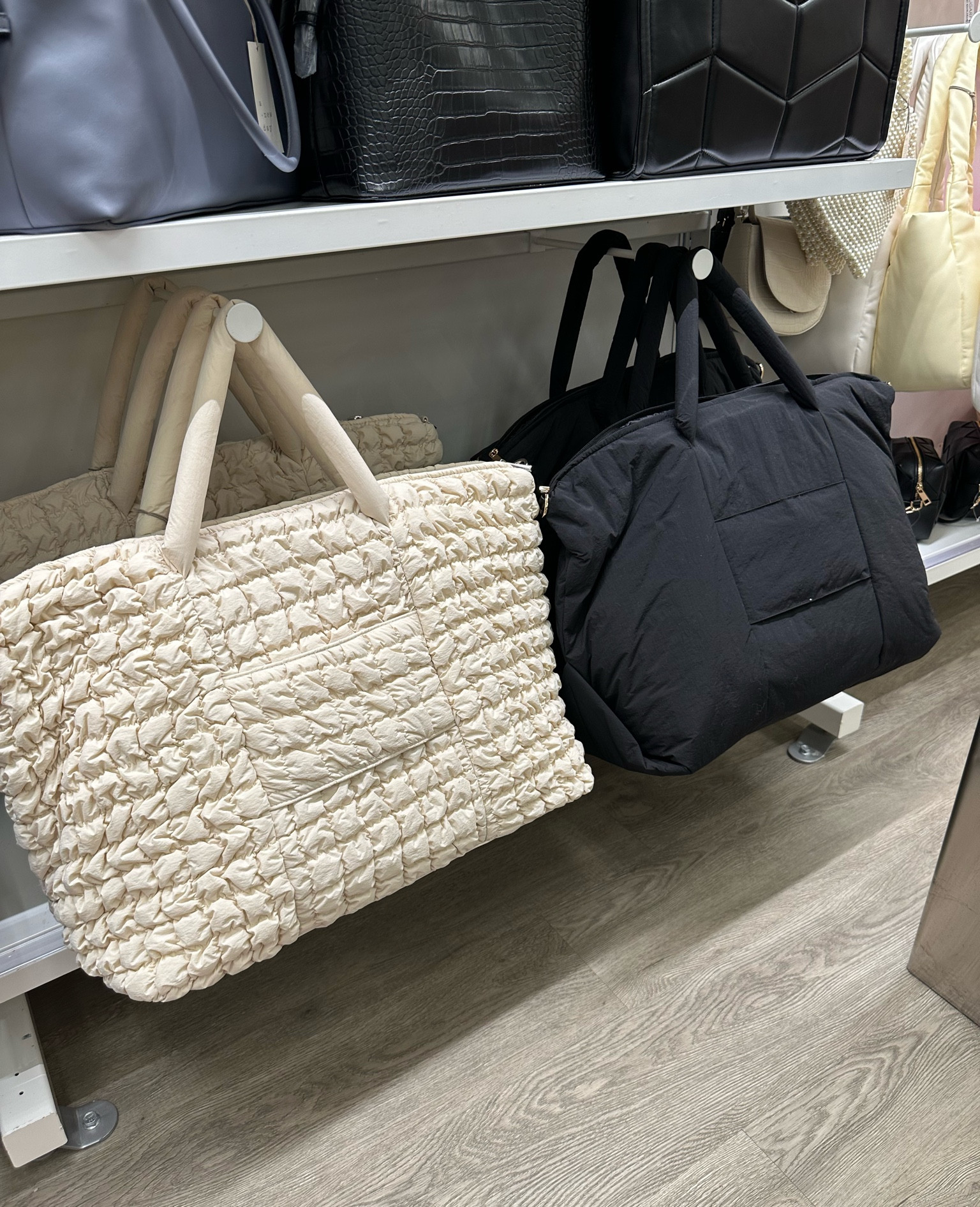 Target weekender bags!! I’d honestly prefer this over the free people bag🙈  These are too good. Even better than I imagined when I came across them in the store!

Target bag | free people quilted bag | free people quilted bag dupe | FP movement | free people quilted carryall dupe  

#LTKstyletip #LTKfindsunder50 #LTKitbag