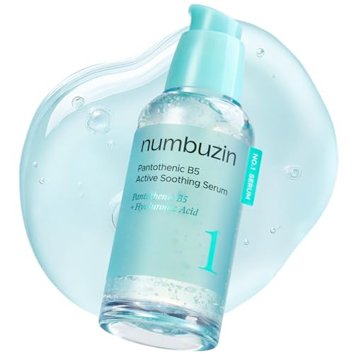 numbuzin No.1 Serum | Pantothenic B5 Active Soothing Serum | Soothing, Hydrating | Pantothenic Acid, Niacinamide | Excess Oil Control, Reduces Breakouts, Acne | Oily, Acne-Prone Skin | 1.69 fl. oz. | Amazon (US)