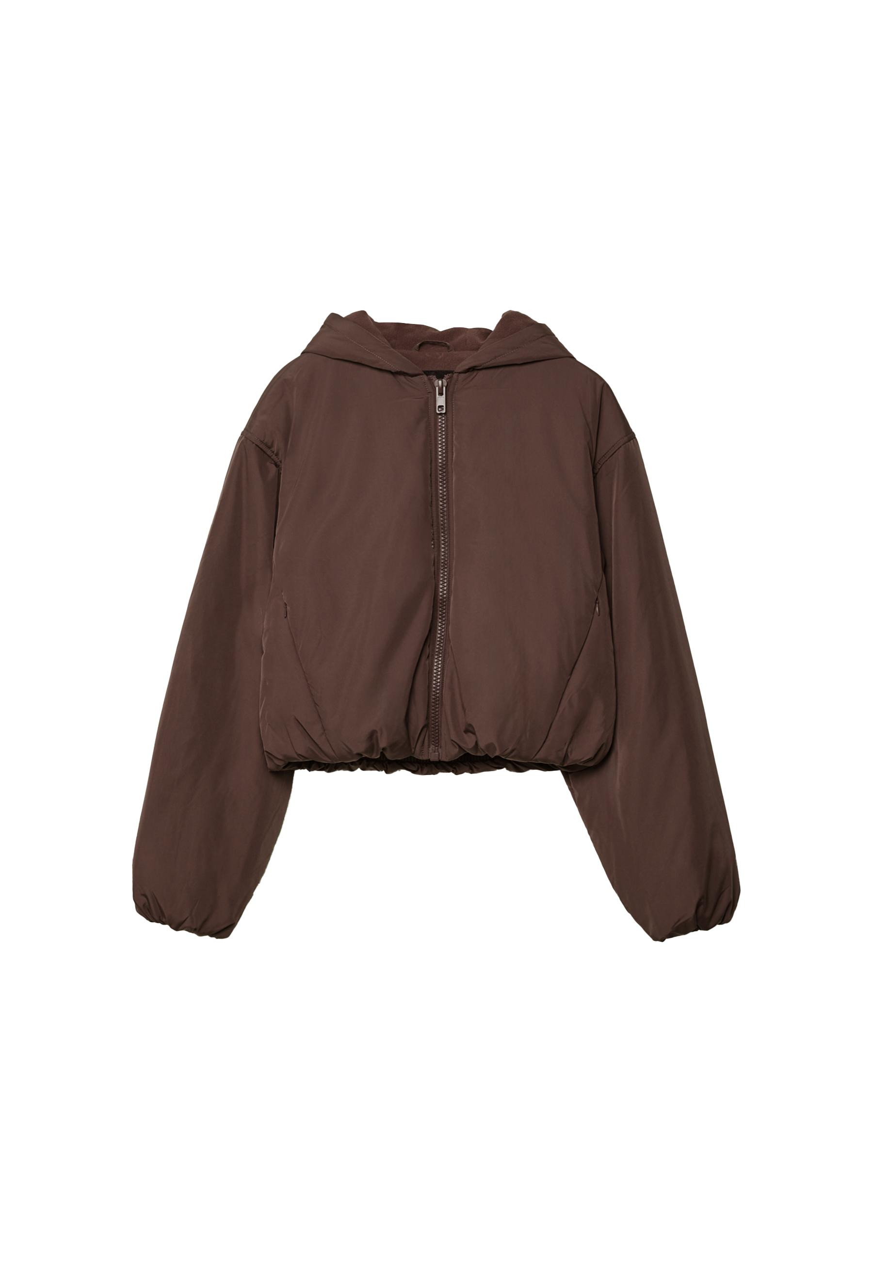 Puffer jacket with puff sleeves - Afficher tout femme | Stradivarius France | Stradivarius (FR)