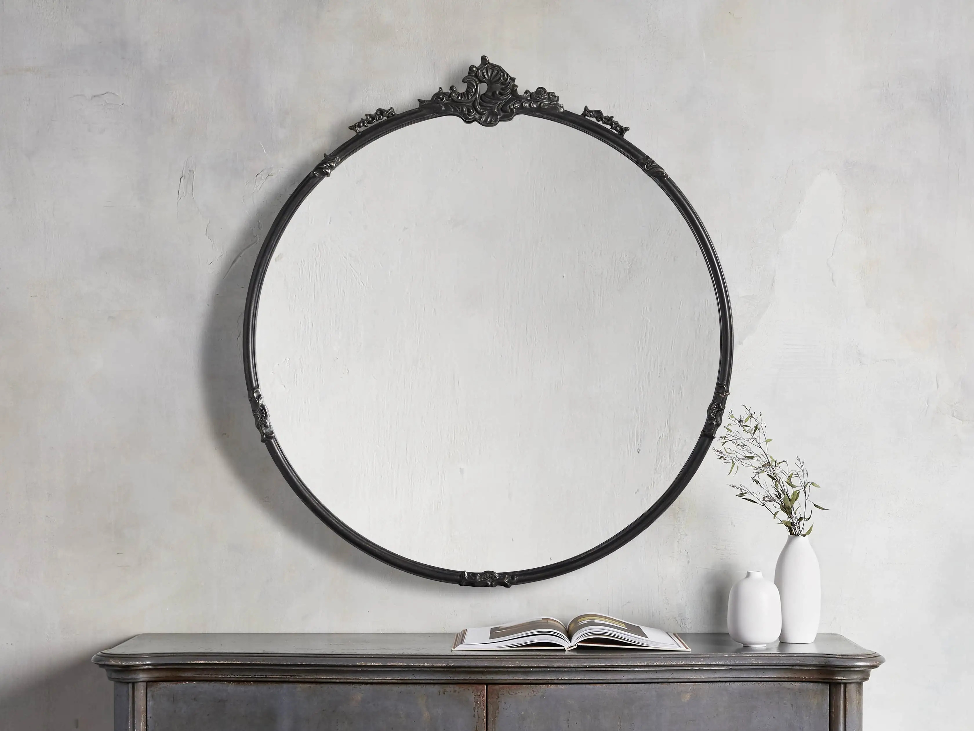 Amelie Round Mirror | Arhaus