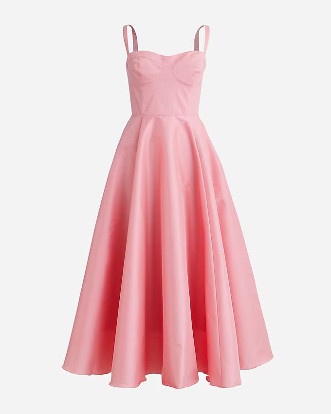 Collection sweetheart A-line dress in stretch taffeta | J. Crew US