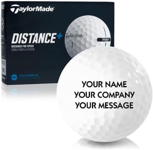 Taylor Made Distance+ Personalized Golf Balls | Amazon (US)