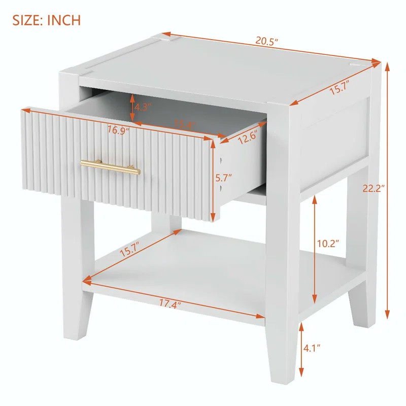 Carlis Nightstand | Wayfair North America