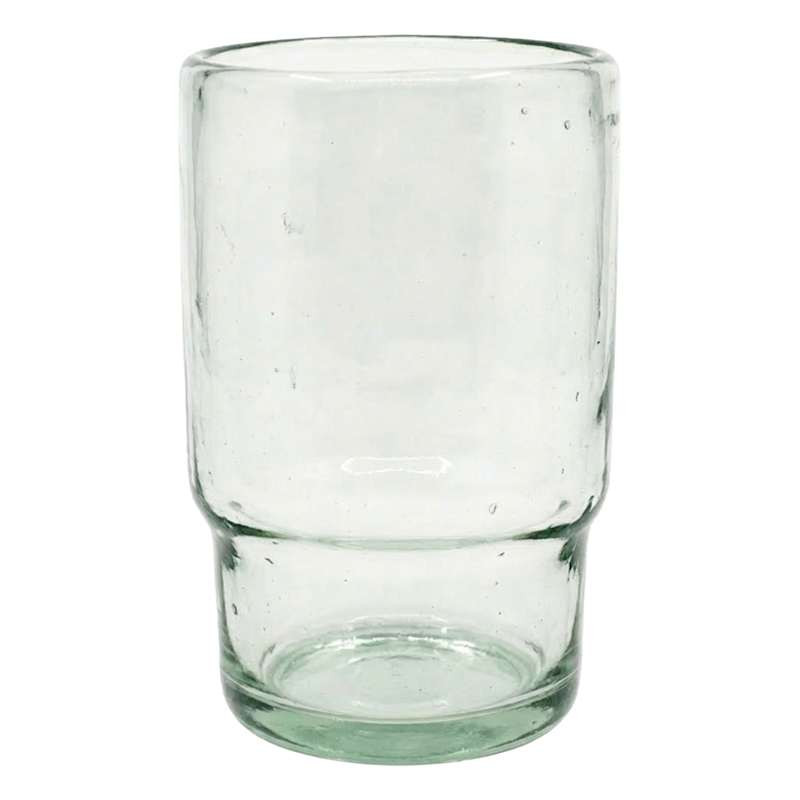Green Stackable Double Old Fashion Glass, 7oz | At Home