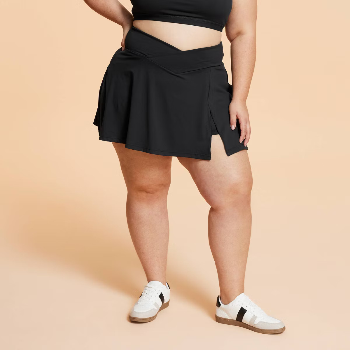 Blogilates Women's Crisscross Slit High-Rise Skort | Target