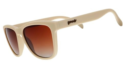 goodr Toasted Marshmallow Magic, Polarized Sunglasses for Men & Women, Medium Sized (OG), Light Brown Frames wtih Orange-Gold Gradient Ocean Lenses, UV400 Protection, No Slip | Amazon (US)