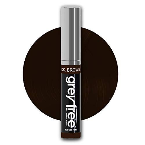 Greyfree Gray Root Touch-Up Dark-Brown Hair Mascara Temporary Gray Roots Concealer | Amazon (US)