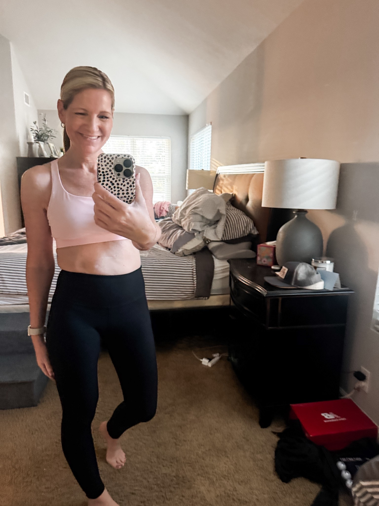 Still had some money left on my gift card so I had to grab a couple more things from Lululemon. These ribbed Align leggings are on sale and so soft. 

This energy bra has great support and I love this pink color. 

#LTKSaleAlert #LTKActive #LTKOver40