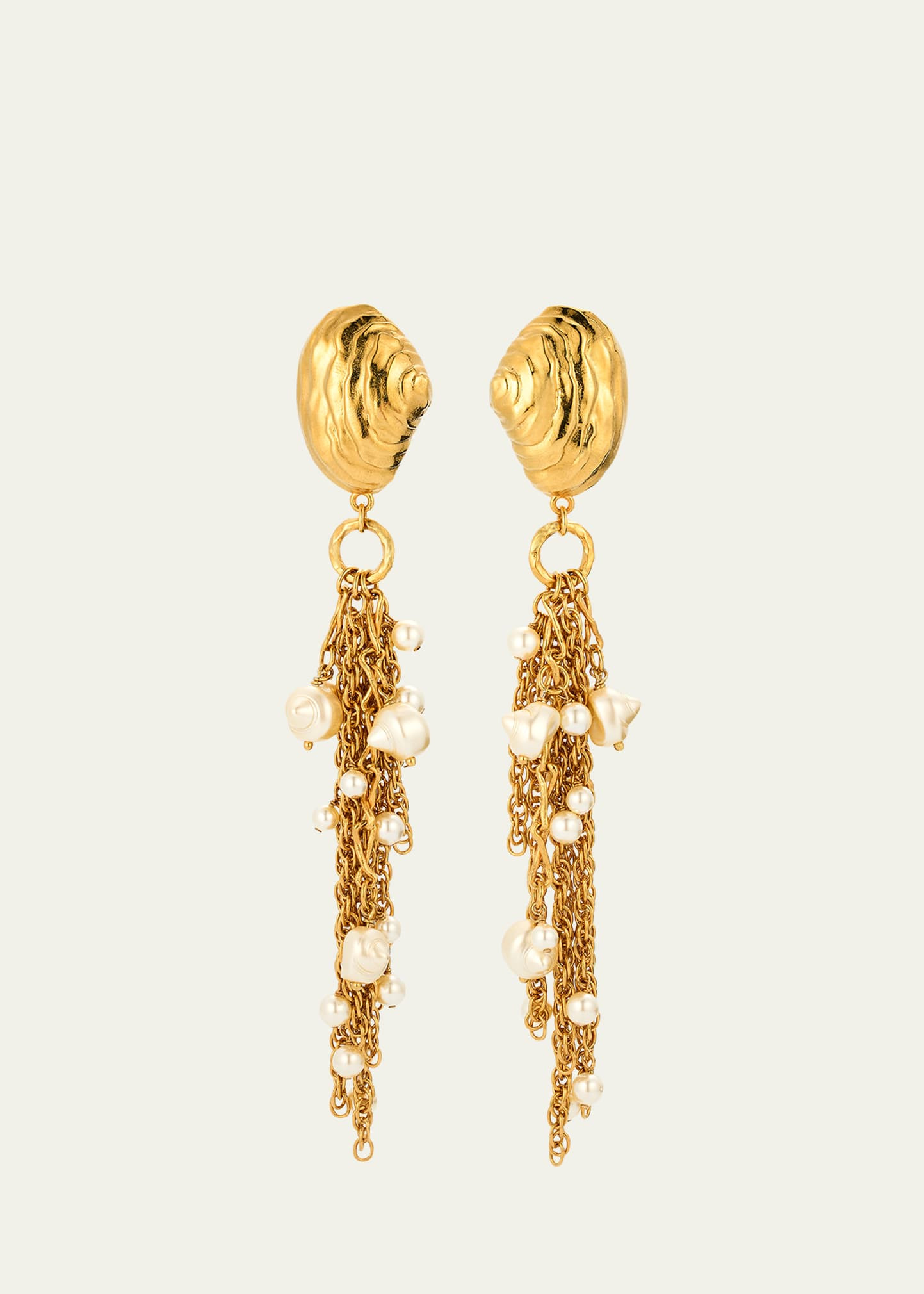 Chloe The Chloe Shells Earrings | Bergdorf Goodman