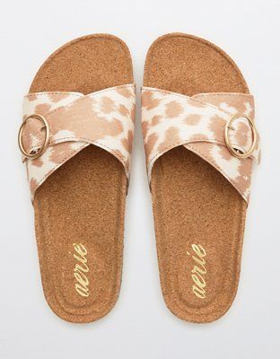 Aerie Single Buckle Slides | American Eagle Outfitters (US & CA)