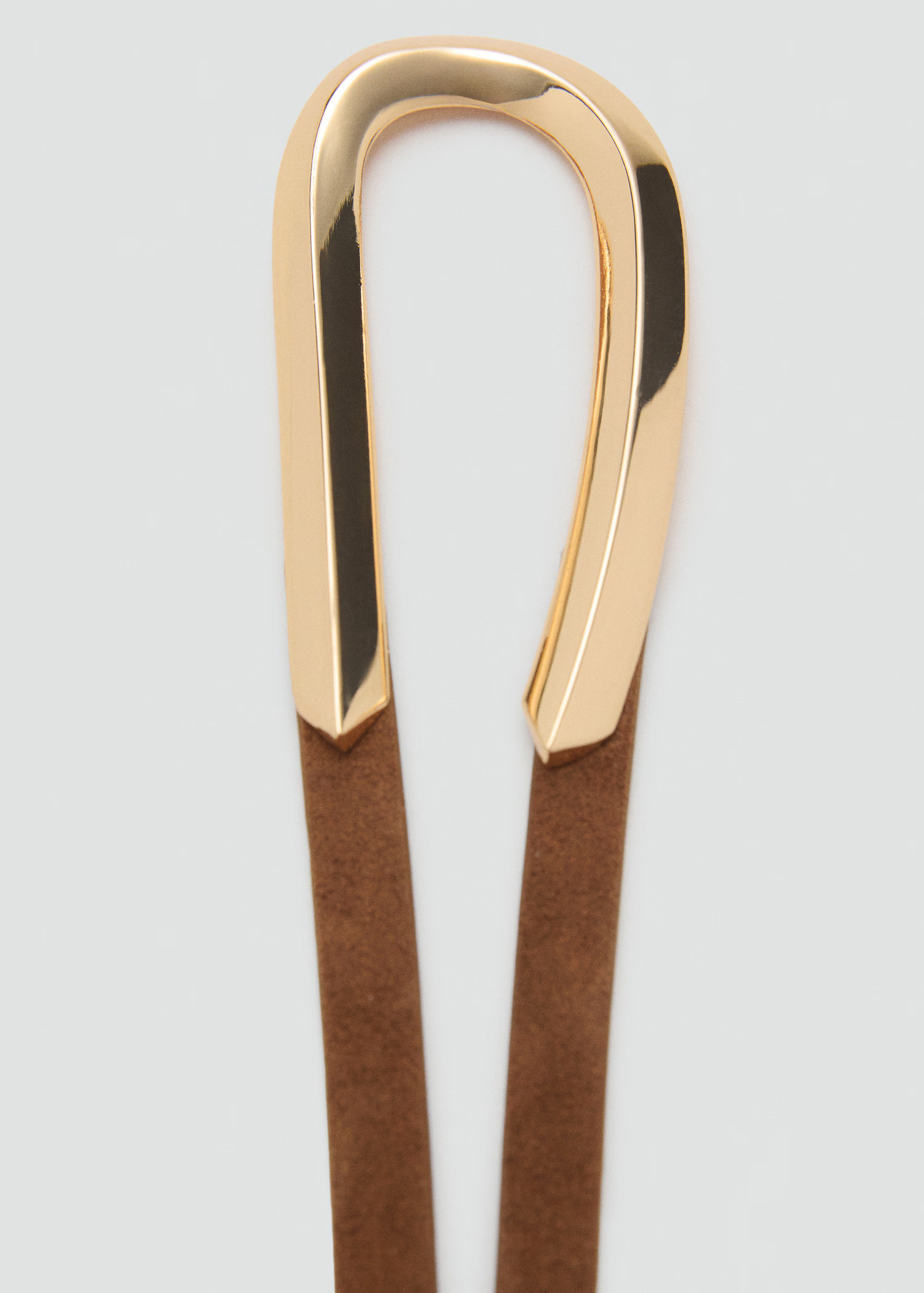 Thin suede leather belt - Women | MANGO USA | Mango (US/MX/AU)