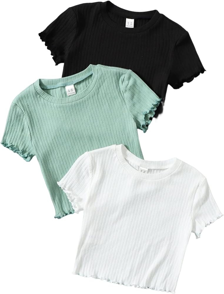 Floerns Girls' Casual T-Shirt | Amazon (US)