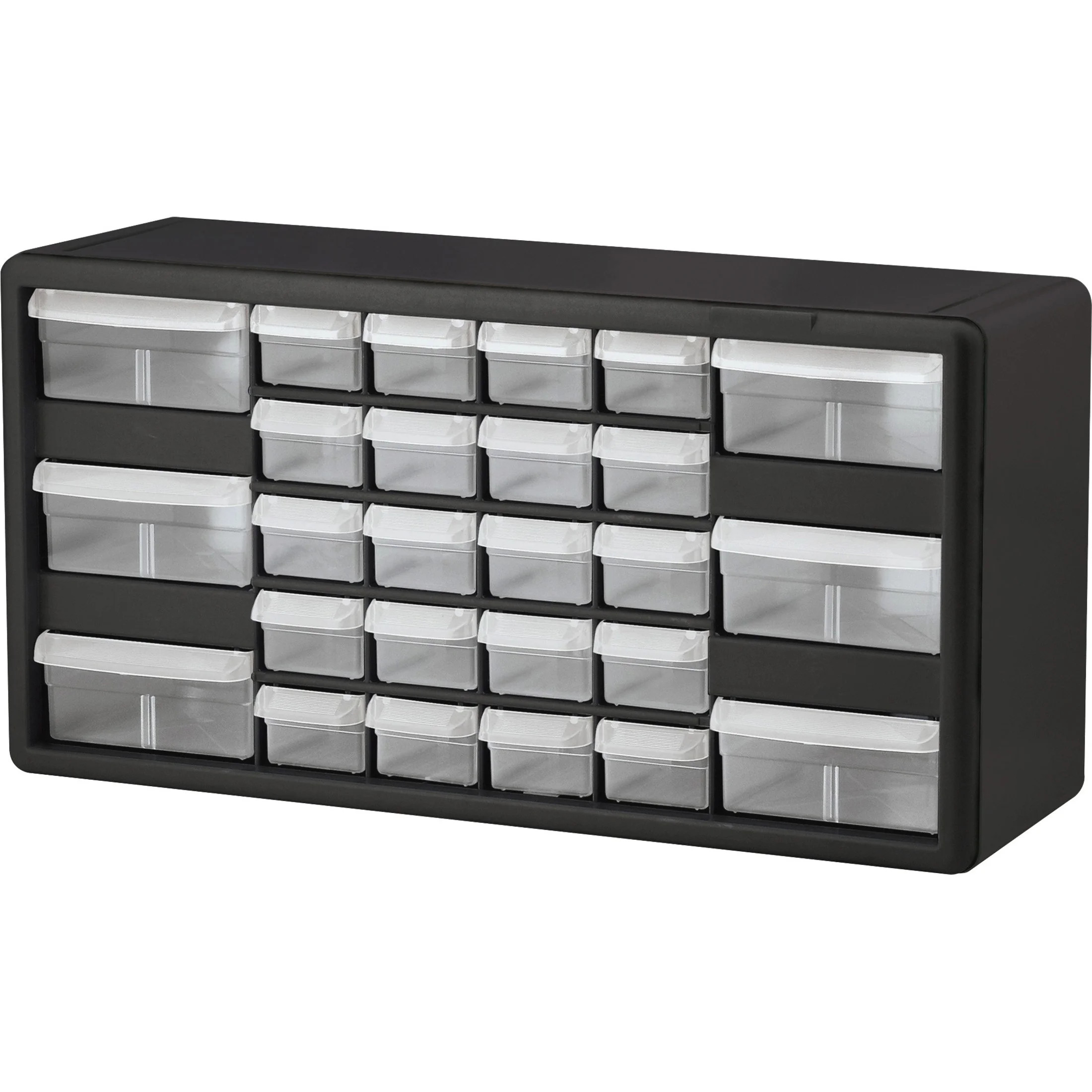 Akro-Mils, 26-Drawer Stackable Cabinet, 1 Each, Black | Walmart (US)