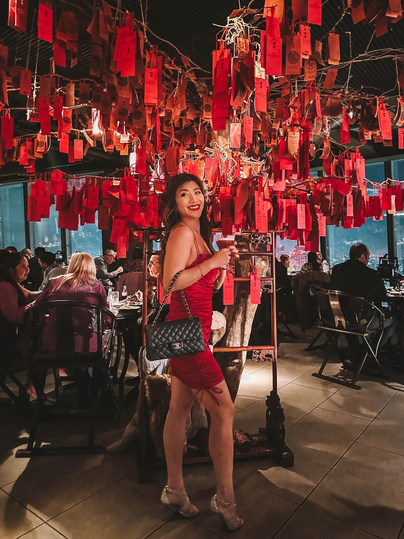 🔍 Red dress, Oh Polly, evening outfit, night out, Chanel bag, Chanel classic flap, red outfit, holiday style 

#LTKeurope #LTKparties #LTKMostLoved