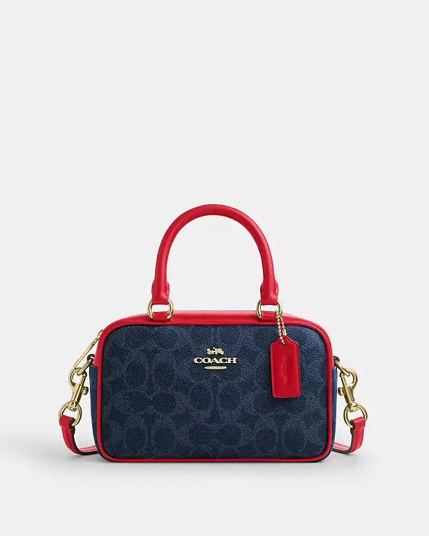 Satchel Crossbody Bag In Signature Canvas | Coach Outlet US