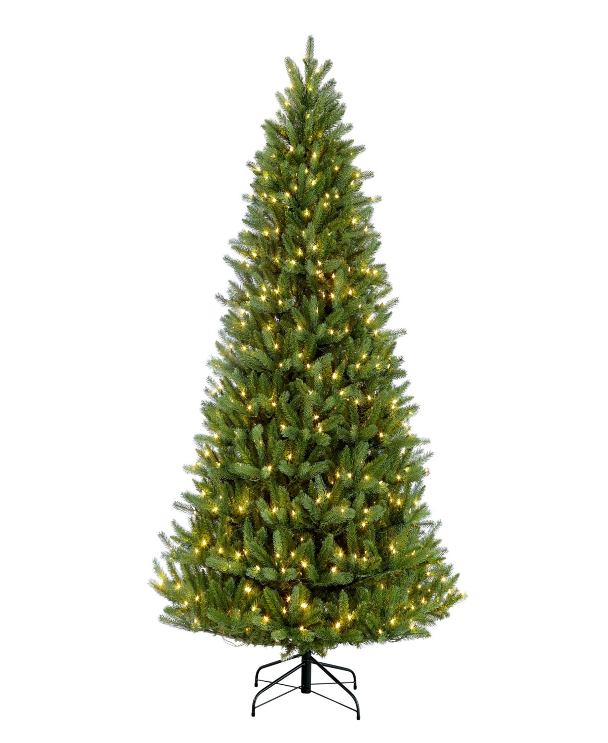 Puleo International 9 ft Pre-Lit Green Mountain Fir Artificial Christmas Tree with 1000 Ul-Listed Clear Lights - Green | Macy's