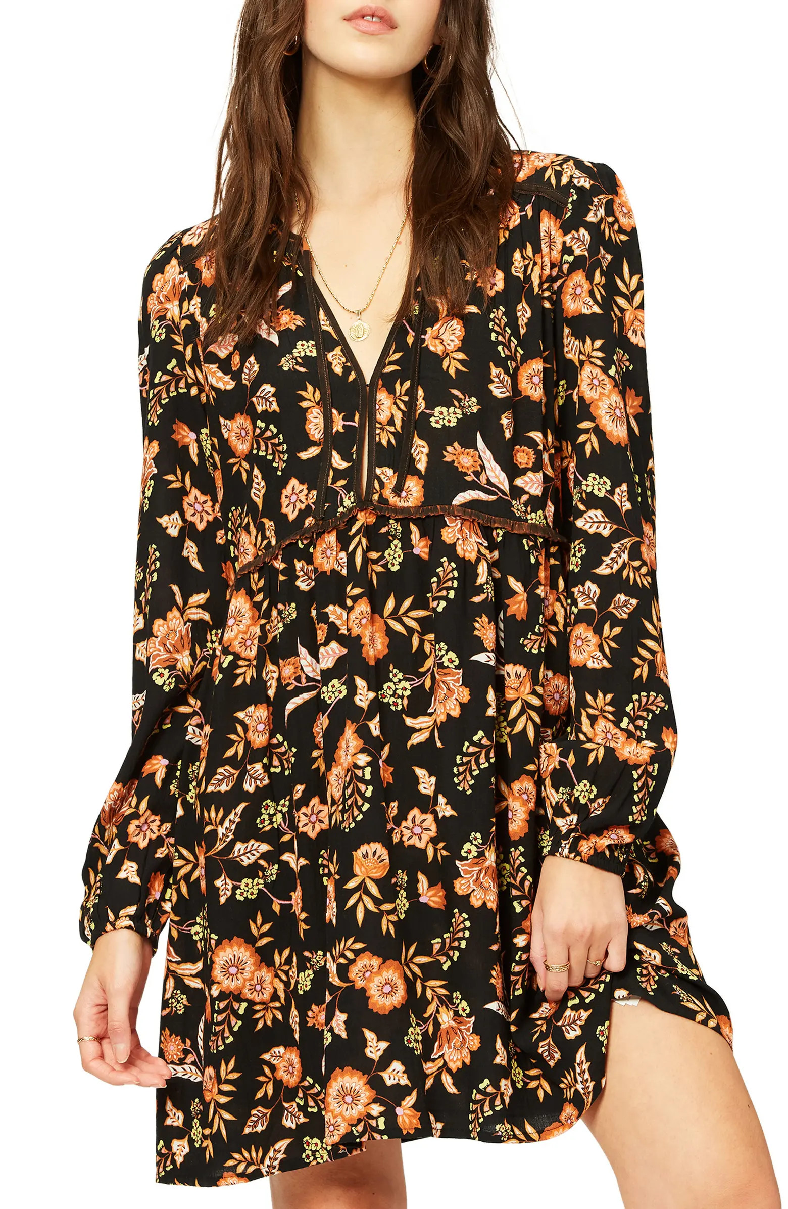Billabong Heart's Desire Long Sleeve Dress | Nordstrom | Nordstrom
