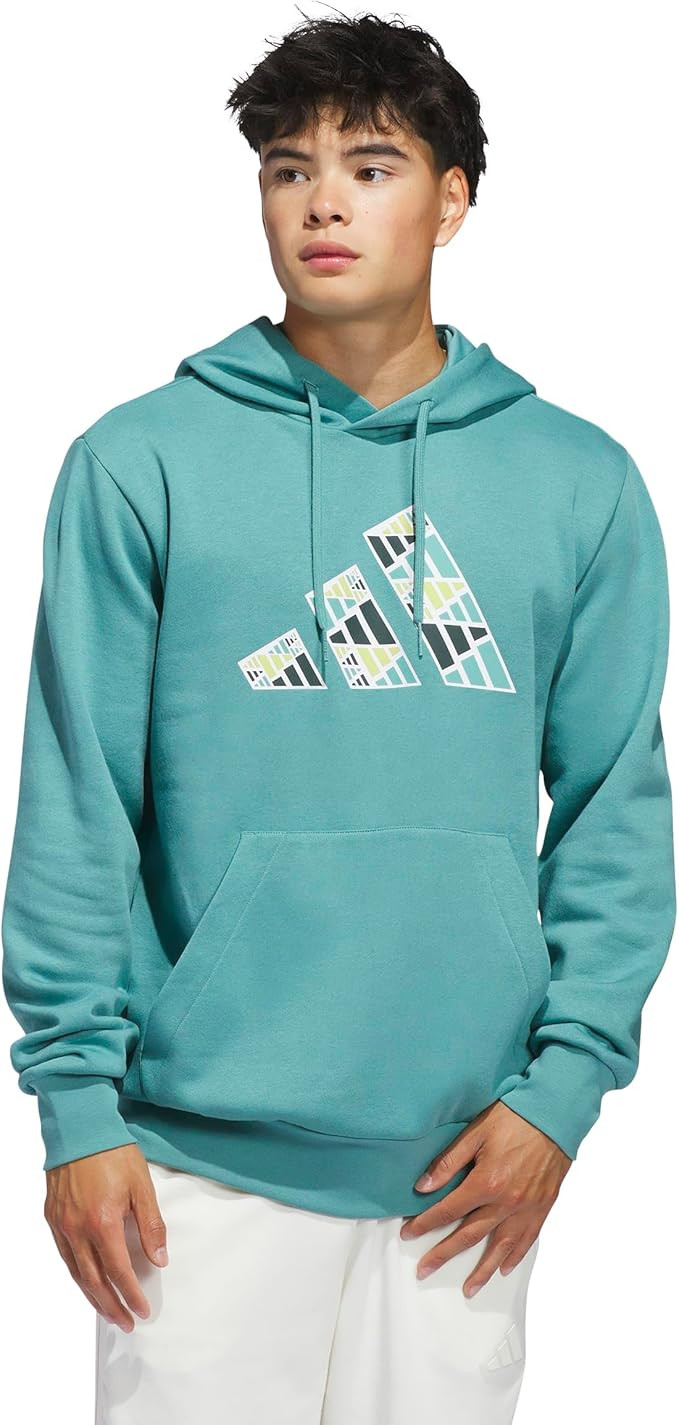 adidas Men's Big Logo Graphic Hoodie | Amazon (US)