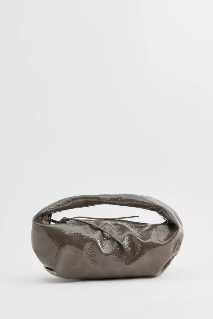 Textured Patent Slouchy Grab Bag | boohoo (US & Canada)