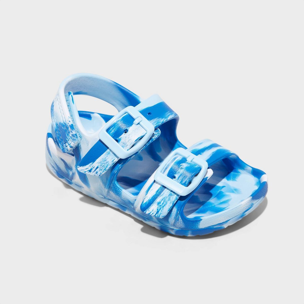 Toddler Ade Footbed Sandals - Cat & Jack™ Navy Blue 10T | Target