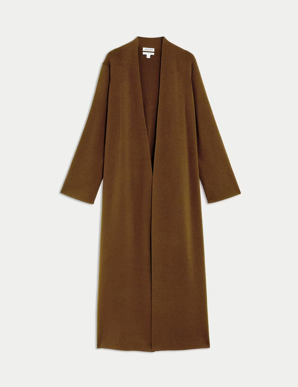 Pure Merino Wool Wrap Longline Cardigan | Marks & Spencer (UK)