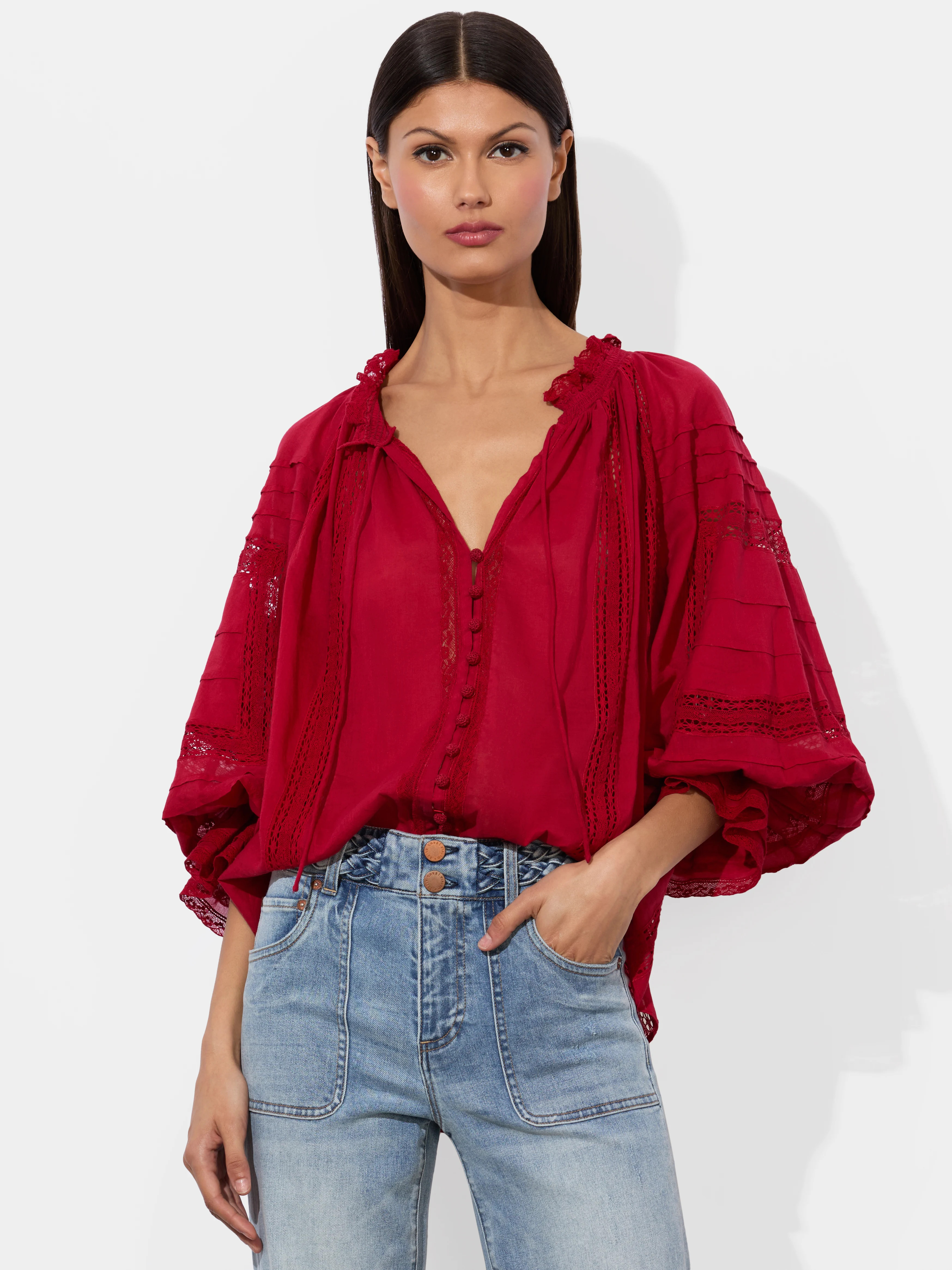 alice + olivia JOSEPHINE BLOUSE | Alice + Olivia