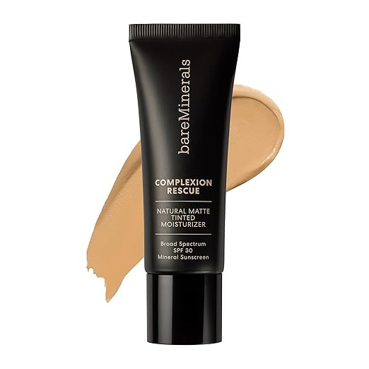 bareMinerals Complexion Rescue Tinted Moisturizer Mineral SPF 30 - Tinted Moisturizer for Face - ... | Amazon (US)