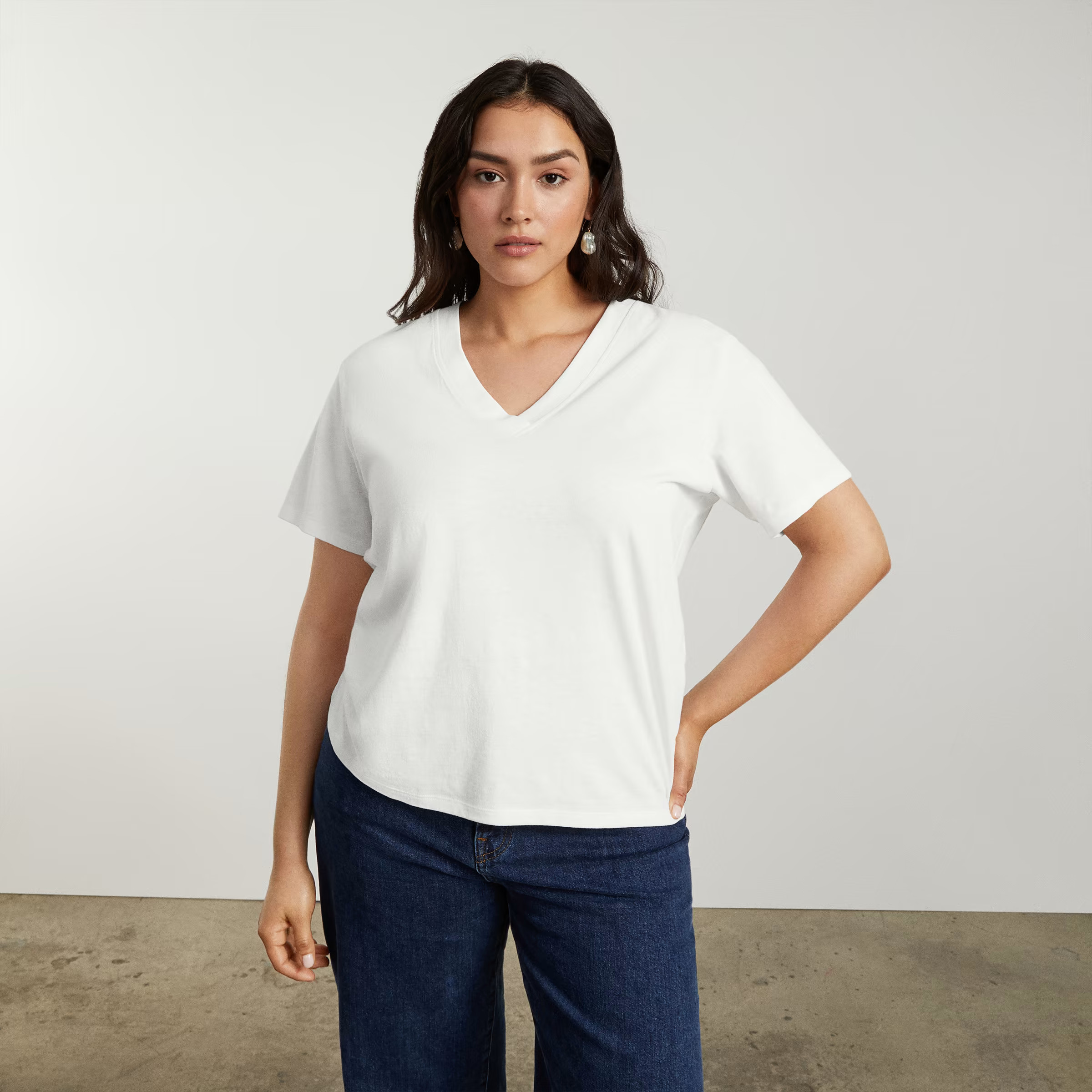 The Vintage V-Neck Hemp Tee | Everlane