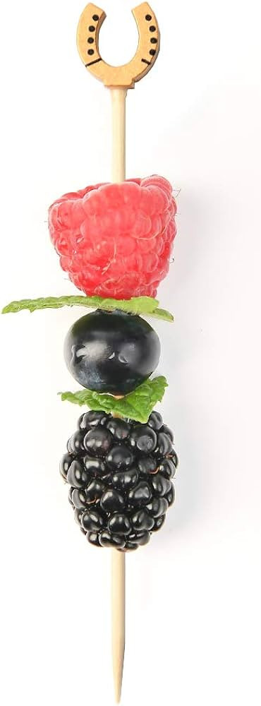 Lucky Horseshoe Sandwich Picks - 4.75" for Burgers, Grilling, or Any Equestrian Themed Event! Dec... | Amazon (US)