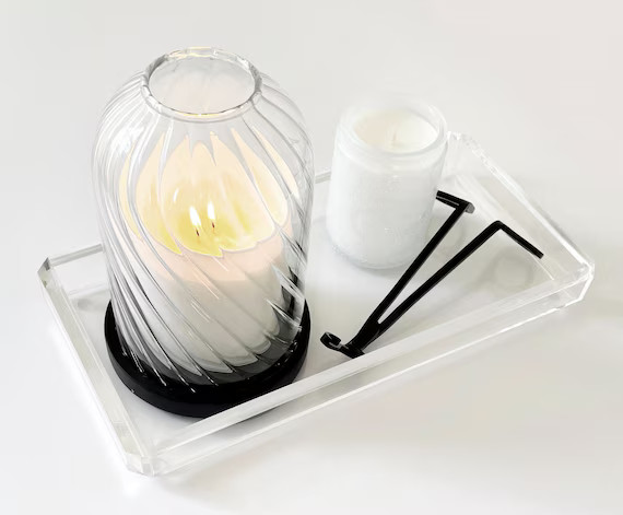 Limited Edition Hand-Blown Glass Photophore Candleholder Candle Holder Premium Borosilicate Top O... | Etsy (US)
