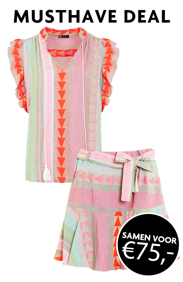 Kelim Multicolor Print Co-ord | Fashionmusthaves.nl | The Musthaves (NL)