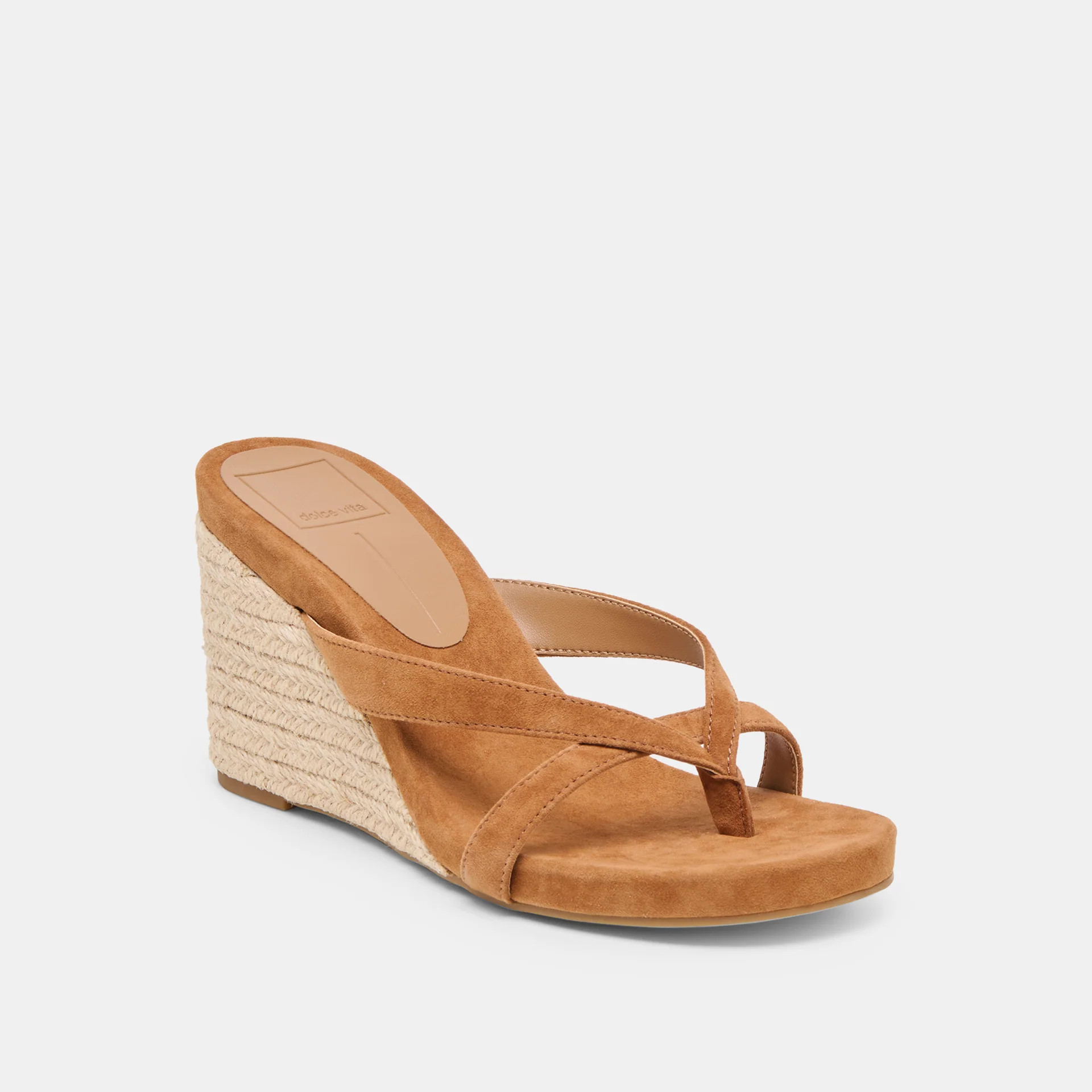 Helan Espadrille Brown Suede Wedges | Dolce Vita | DolceVita.com