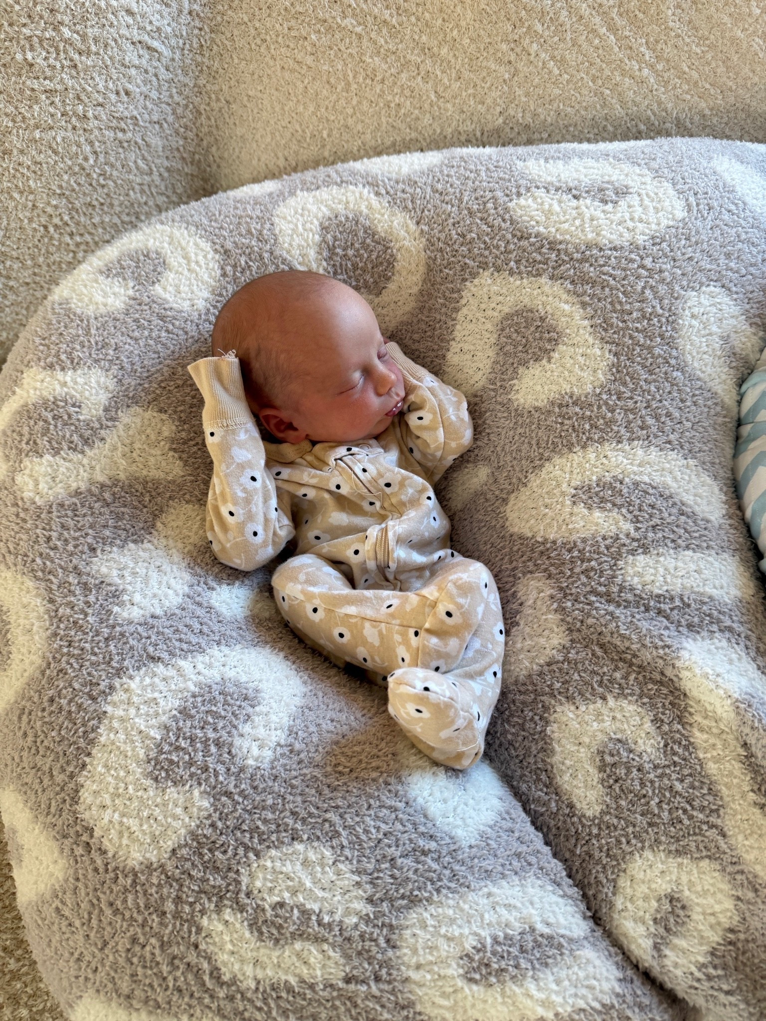 Newborn baby girl in preemie size footed sleeper

#LTKBaby #LTKBump #LTKKids