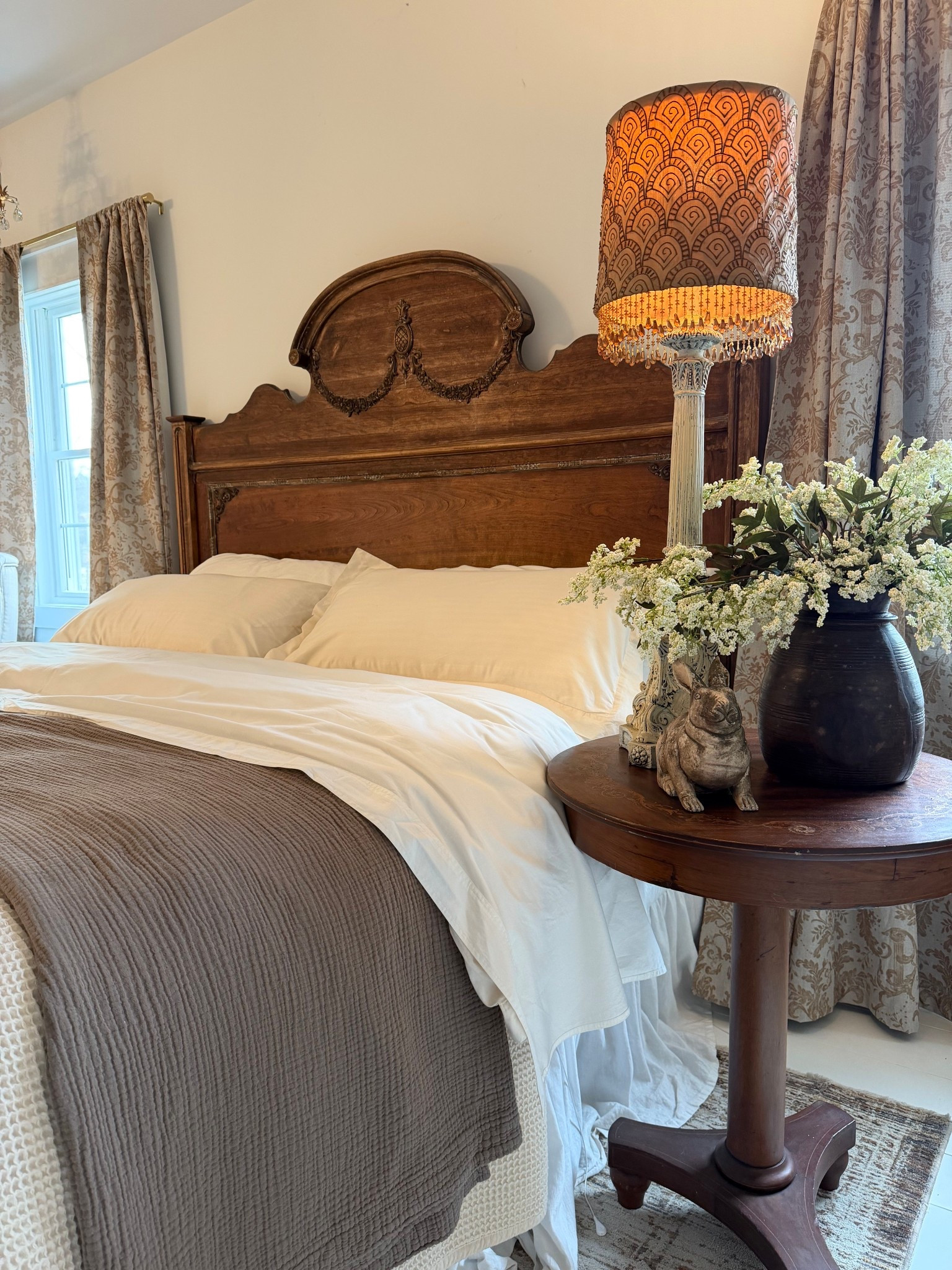 Bedroom curtains are in major sale. These are the vintage yellow color but I see no yellow - they are more browns and tan  

#LTKHome