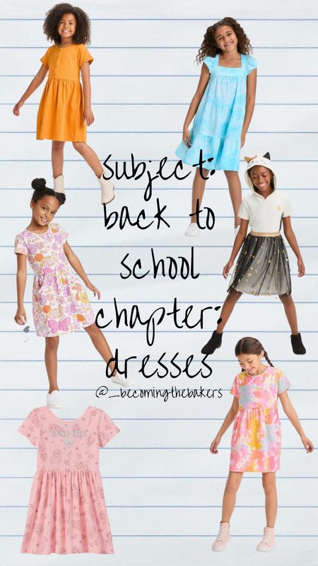 Cute Girls Dresses for Back to School, affordable finds at Target

#LTKstyletip #LTKBacktoSchool #LTKsalealert