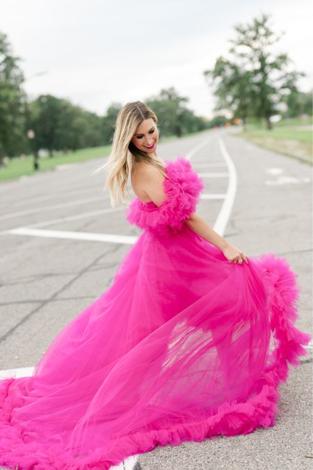 Wearing shade electric vivid pink in Beautycounter’s satin lipstick. Wearing the color fuchsia in the tulle gown in size small.

Amazon find! Pretty dresses, elegant events, wedding, prom, homecoming 

#LTKparties #LTKfindsunder100 #LTKwedding