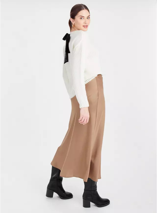 Buy Cream Bow Back Jumper 14 | Hoodies and sweatshirts | Tu | Tu Clothing