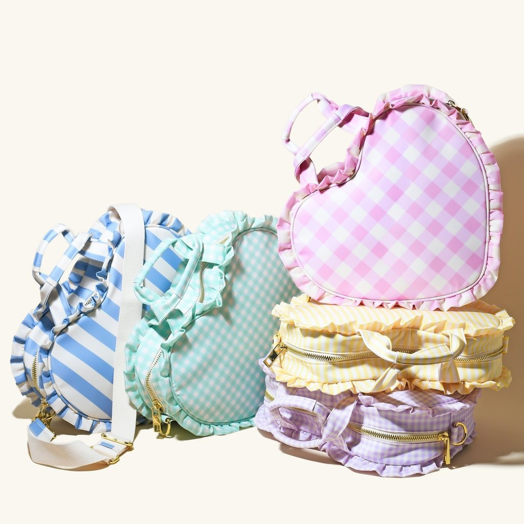 Ruffle Mini Heart Tote | Stoney Clover Lane