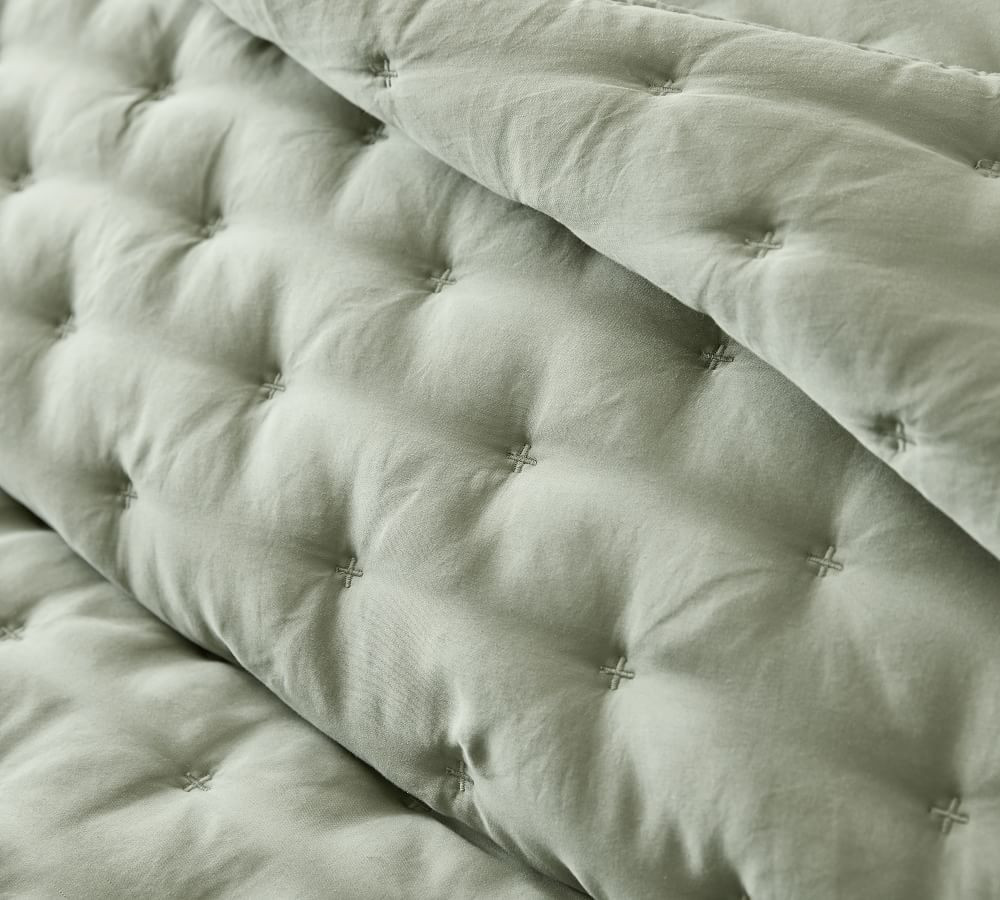 TENCEL™ Tufted Quilt | Pottery Barn (US)