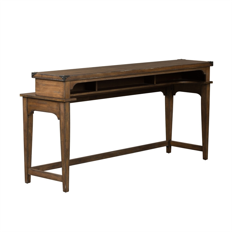 Aspen Skies Light Brown 4 Piece Console Set (1-Console 3-Stools) | Walmart (US)