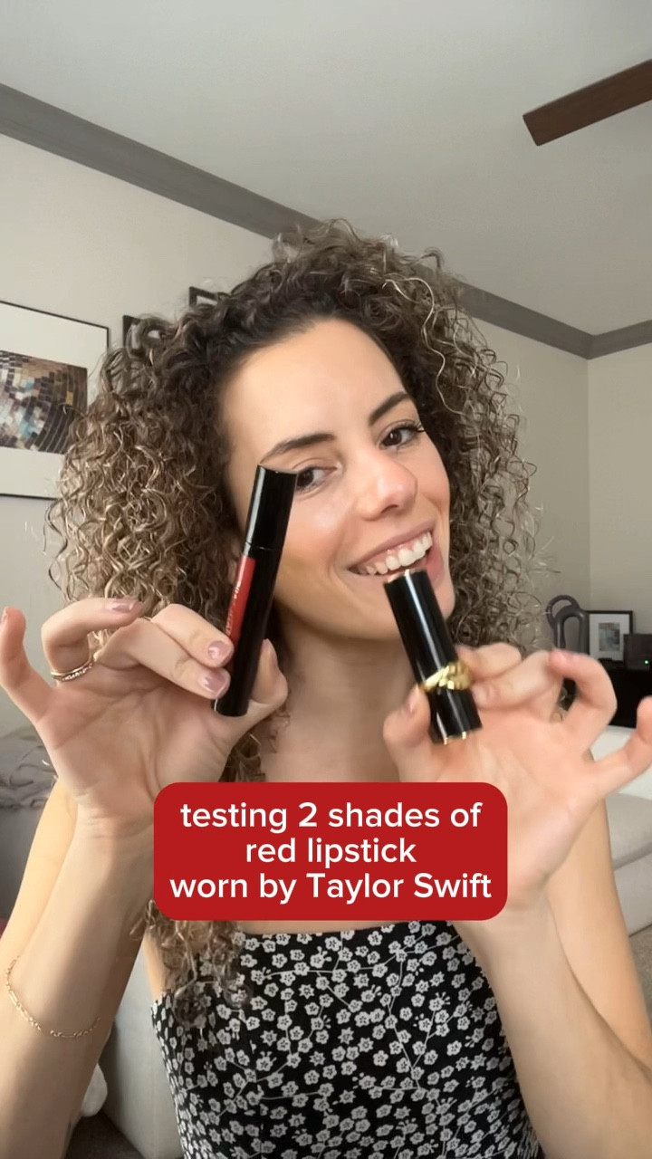 NOTE: the “forbidden love” shade isn’t Linkable, but it’s directly on the Pat McGrath Labs website!! Other shades are linked! 
Gotta find the perfect red lip, classic, thing that I like! I tested out two shades worn by Taylor Swift, shared by her makeup artist! 💋

#LTKFestival #LTKStyleTip
