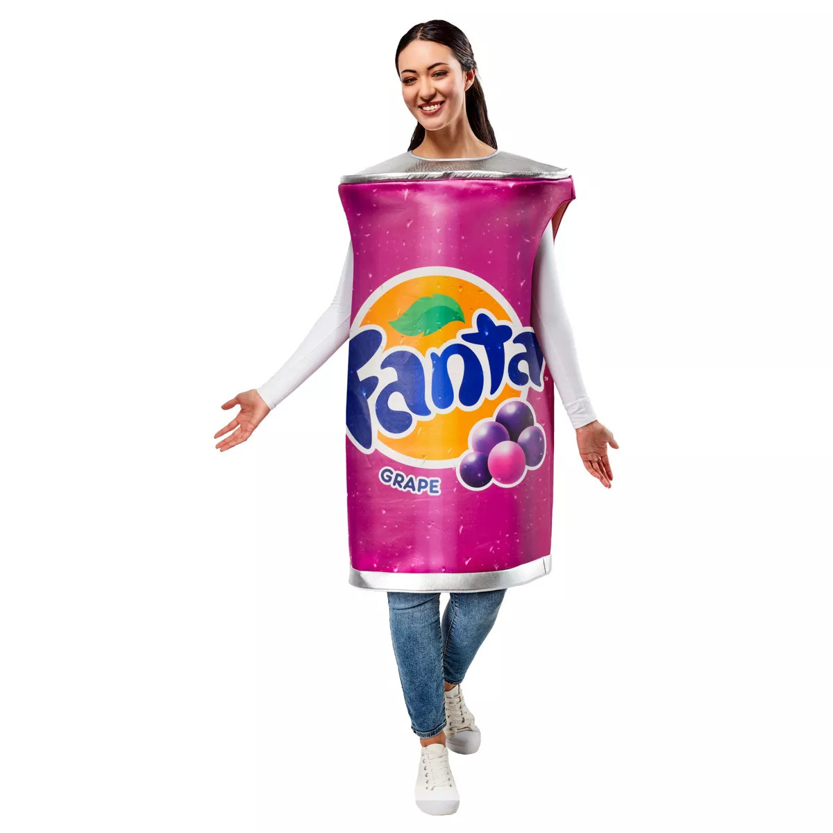 Rubies Fanta Grape Soda Can Adult Costume | Target